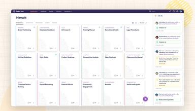 Zoho Learn Build Your Knowledge Base and Organize Information