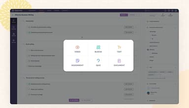 Zoho Learn Create Engaging Courses with Our Easy to Use Course Builder