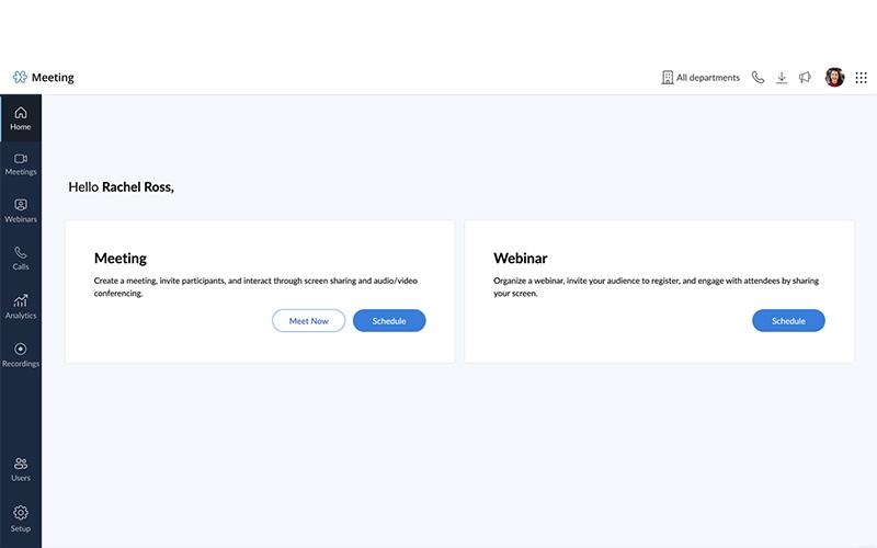 Zoho Meeting And Webinar