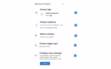 Zoho SalesIQ Data Insights