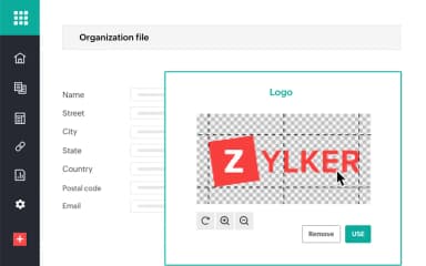Zoho Sign Organization File