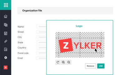 Zoho Sign Organization File