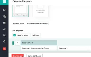 Zoho Sign Create A Template