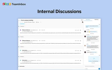 Zoho-TeamInbox Internal Discussions