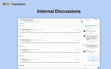 Zoho-TeamInbox Internal Discussions