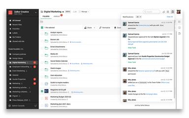 Zoho WorkDrive Digital Marketing