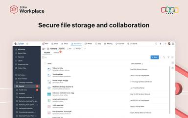 Zoho Workplace Secure File Storage And Collaboration