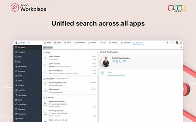 Zoho Workplace Unified Search Across All Apps