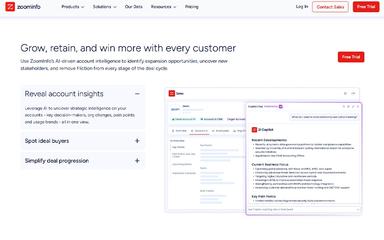 ZoomInfo Grow, Retail & Win