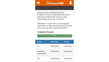 Zuman employee onboarding