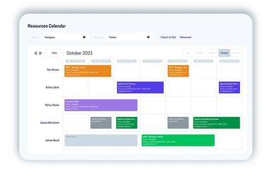 Accessplanit Resource Calendar