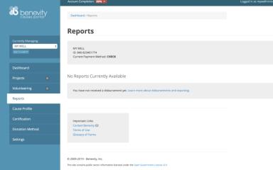 Benevity Reports