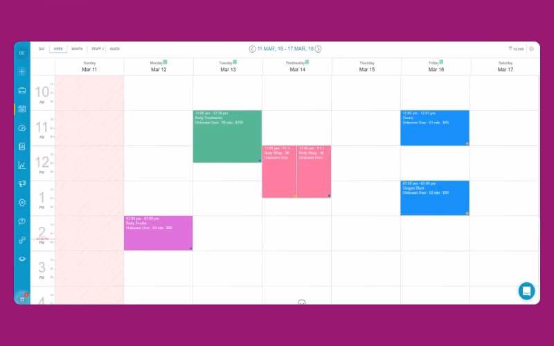 Appointy Calendar