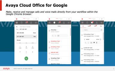 Avaya Cloud Office For Google