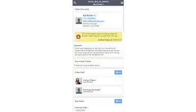 backdocket Claim Overview