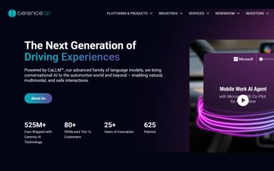 Cerence Home Page