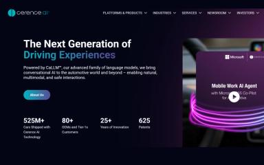Cerence Home Page