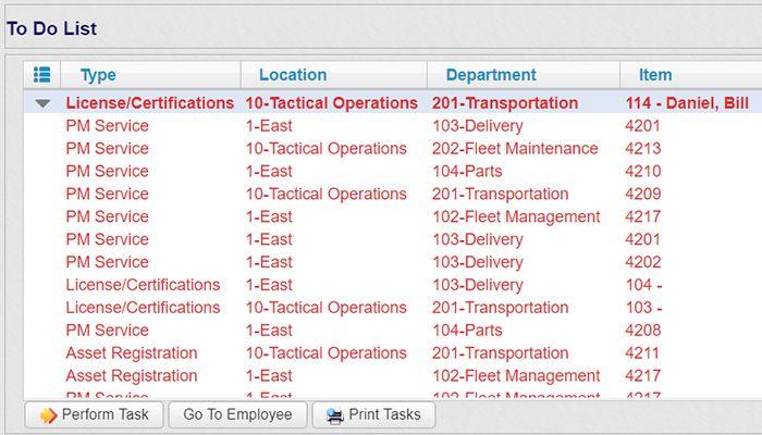 collectiveFleet to do list