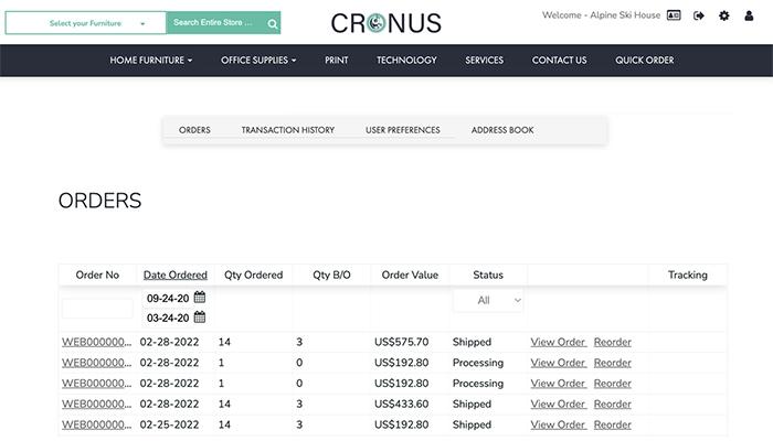 commercebuild Order management tool
