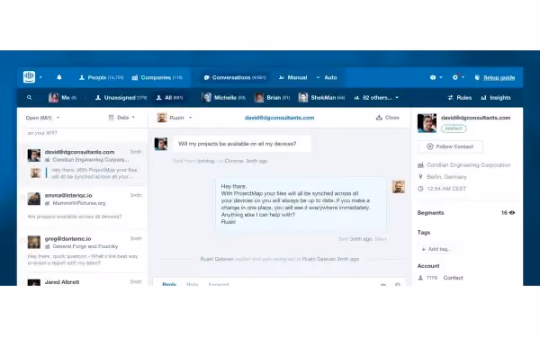 Intercom Chat Communication