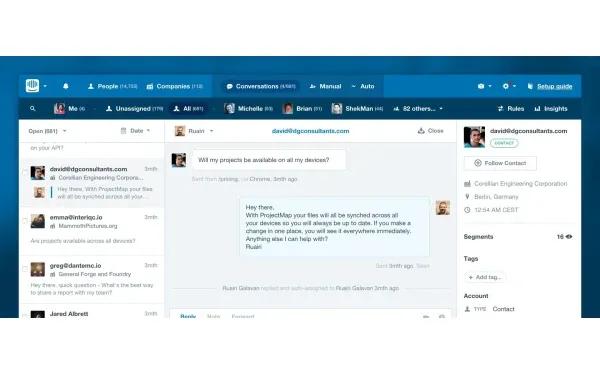Intercom Chat Communication