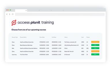 Accessplanit Course Live Feed