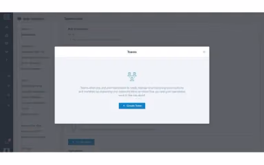 Create teams