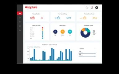 Kapture CRM Dashboard