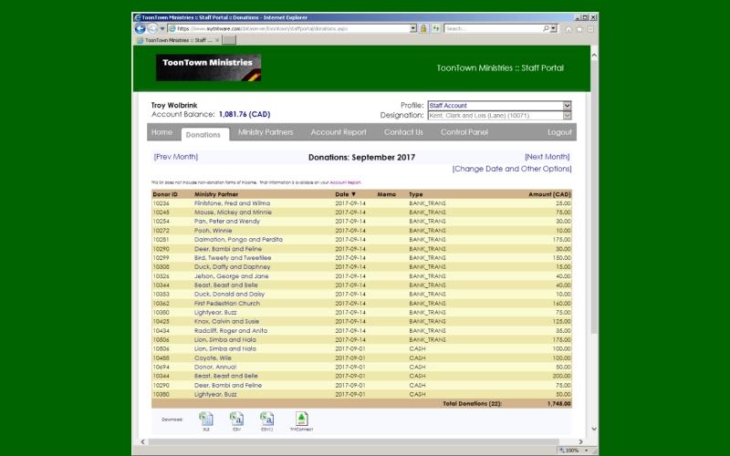 DonorHub Donations