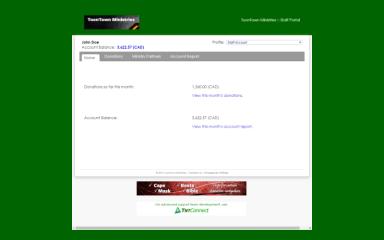 DonorHub Home Page