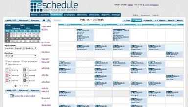 Weekly Schedule View