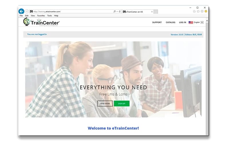 eTrainCenter-Home-page-can-be-customized-to-match-your-company-theme