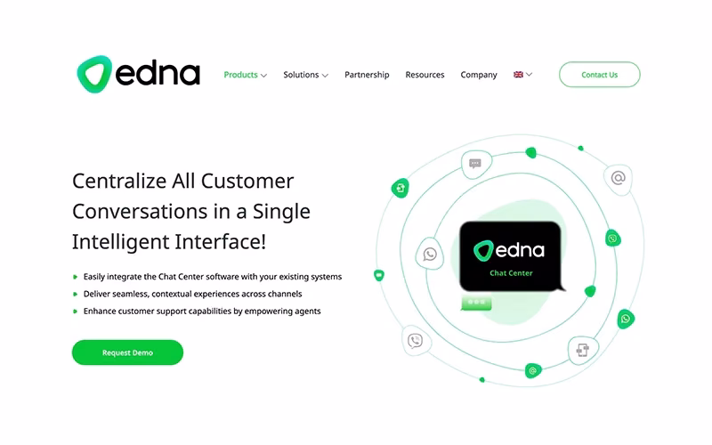 edna Chat Center