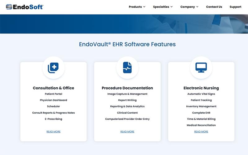 endovault features