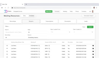 EVAS Meeting Resources