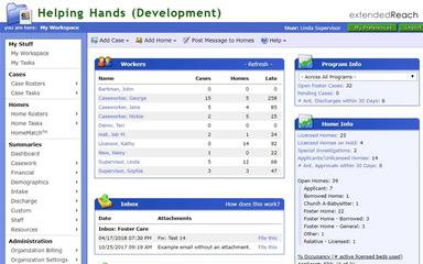 extendedReach Dashboard