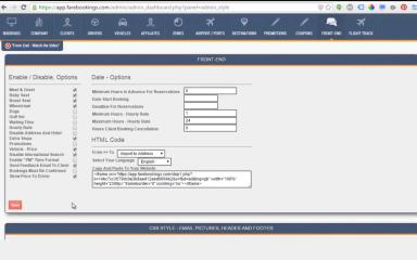 Taxi Booking Software Front End
