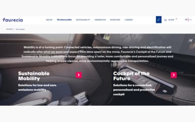 Faurecia Home Page