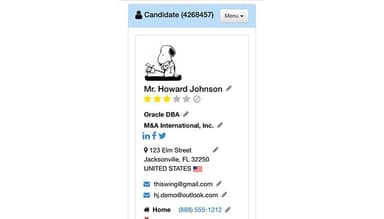 iOS mobile app