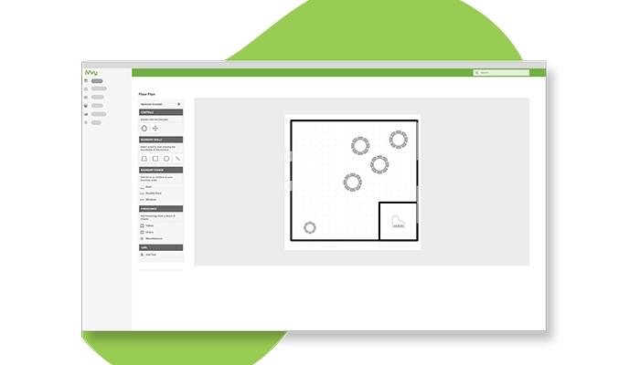iVvy Venue Management Floor Plan Tool