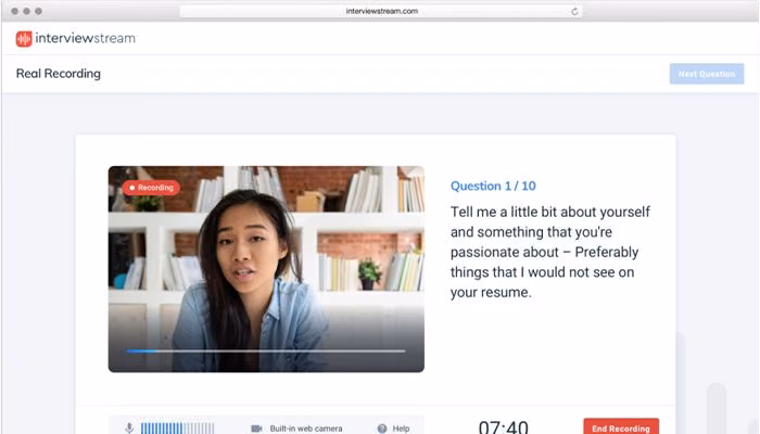 Watch recorded answers