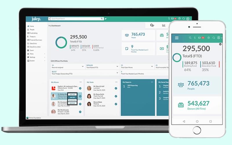 Julep Dashboard