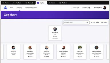 Sapling HR Org Chart