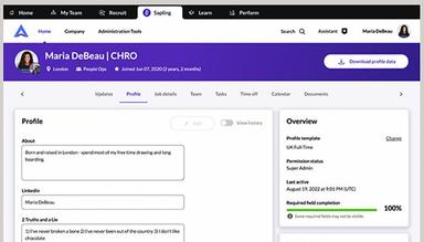 Sapling HR Profiles
