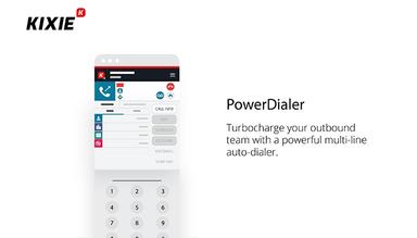 Kixie powercall Multi-Line Dialer