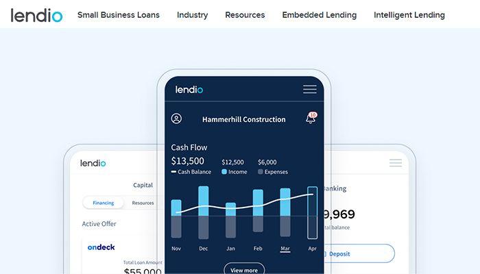 Lendio Homepage App