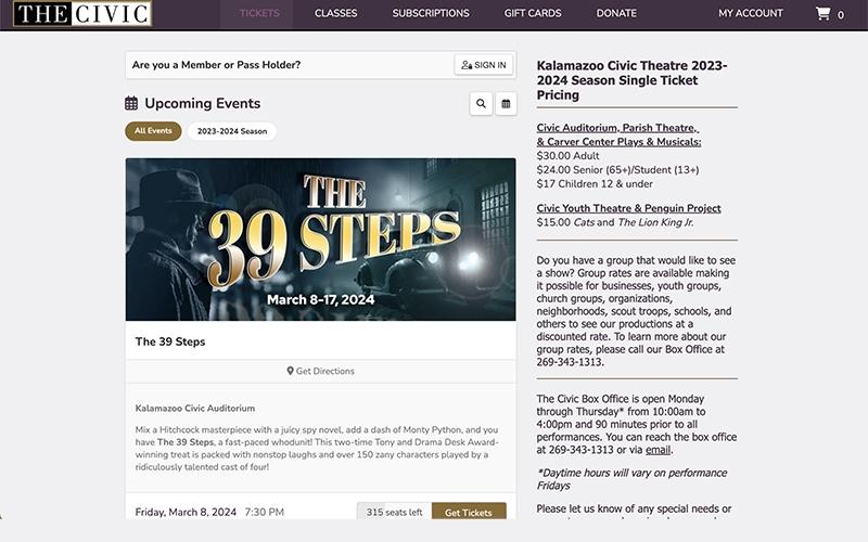 ludus tHE 39 Steps