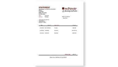 MPower Beverage Customer sample