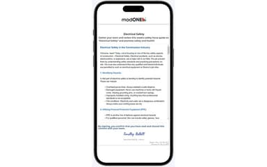 modONE Mobile App