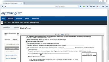 myStaffingPro Onboarding